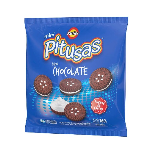 GALLETITAS PITUSAS 160g CHOCOLATE